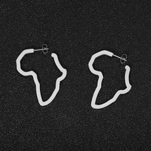 Load image into Gallery viewer, Map of Africa Mini Earrings