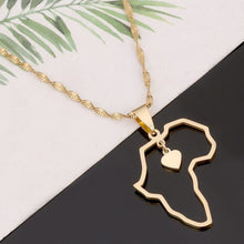 Load image into Gallery viewer, I “Heart” Africa Necklace