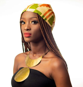 ABENA  “Kente” Headwrap