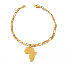 Load image into Gallery viewer, Map of Africa Bracelet (Unisex)