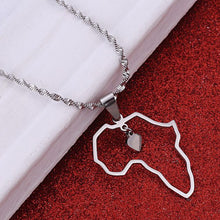 Load image into Gallery viewer, I “Heart” Africa Necklace