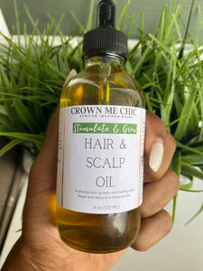 Stimulate & Grow (Hair & Scalp Oil)