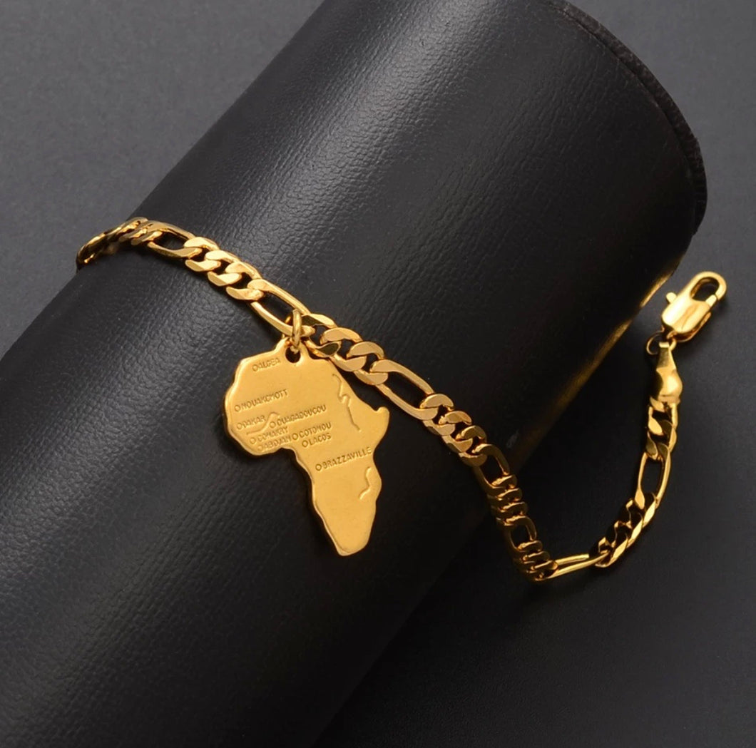 Map of Africa Bracelet (Unisex)